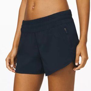 Lululemon tracker shorts - black, size 8